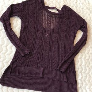 Vanity Liv & Piper scoop back knit layering top